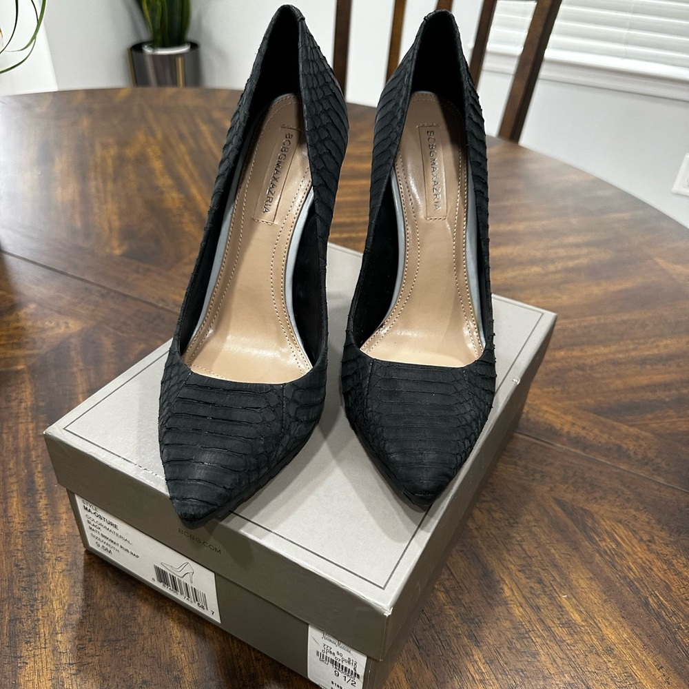 BCBG Black Heels